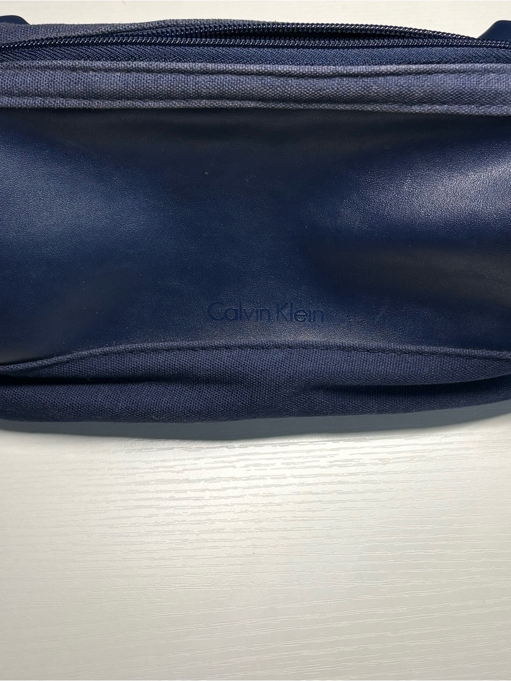 Calvin Klein Navy Blue Men's Toiletry Bag